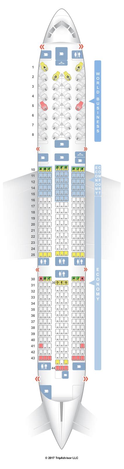 SeatGuru Seat Map KLM.